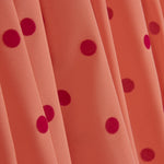 Koshibo Coral Flocked Moon Fuchsia - Ribes y Casals