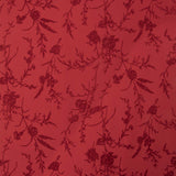 Red Koshibo Flocked Red Flowers - Ribes y Casals