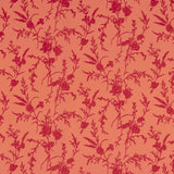 Koshibo Coral Flocked Fuchsia Flowers - Ribes y Casals