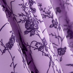 Koshibo Mallow Flocked Intense Lilac Flowers - Ribes y Casals