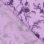 Koshibo Mallow Flocked Intense Lilac Flowers - Ribes y Casals