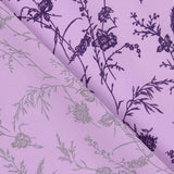 Koshibo Mallow Flocked Intense Lilac Flowers - Ribes y Casals