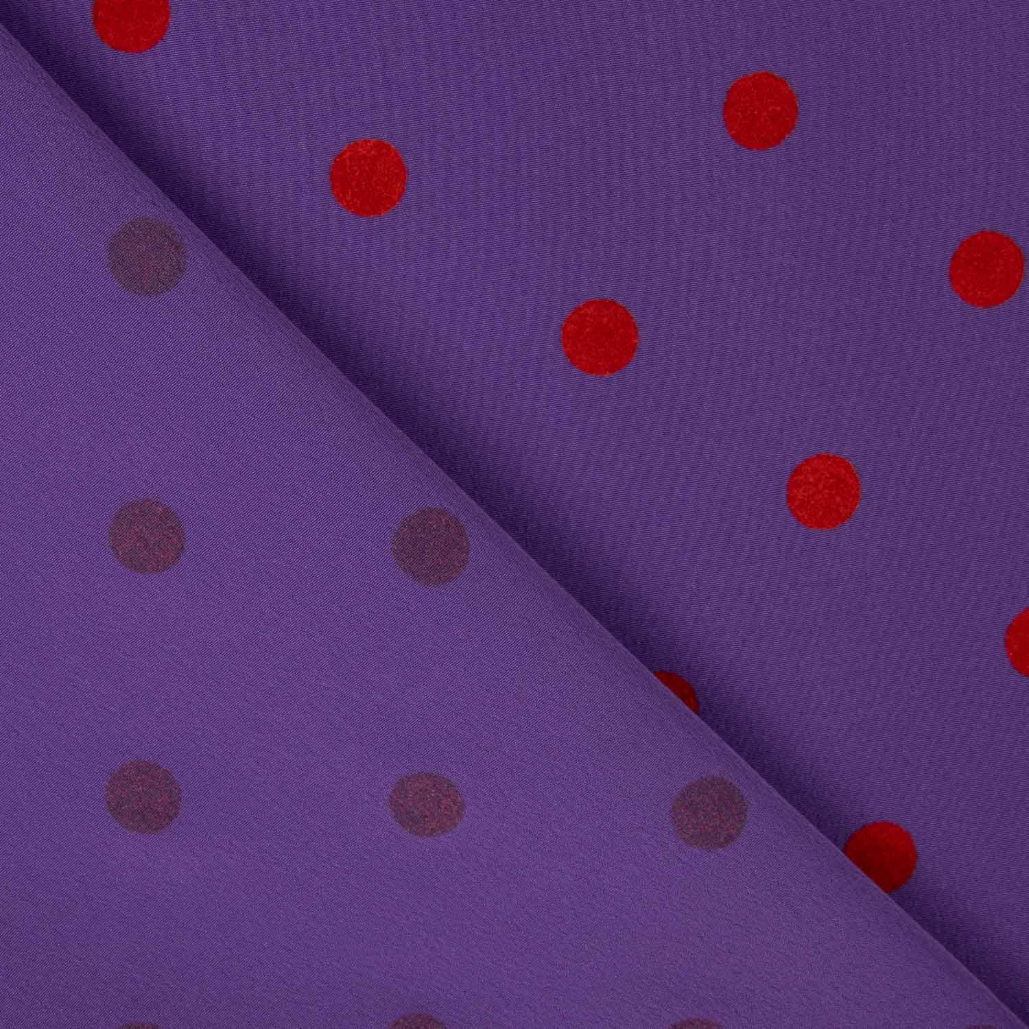 Purple Koshibo with Red Moon Flocking - Ribes y Casals