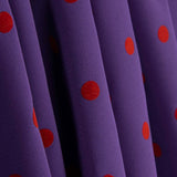 Purple Koshibo with Red Moon Flocking - Ribes y Casals