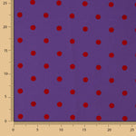 Purple Koshibo with Red Moon Flocking - Ribes y Casals
