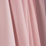 Pink Mauve Gradient Print Chiffon - Ribes y Casals
