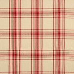 Retal Esterilla Estampada Cuadro Rojo 180x160 cms - Ribes y Casals