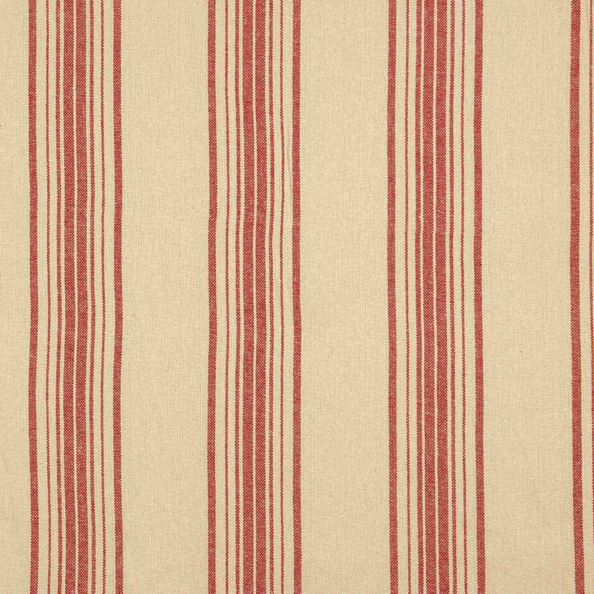 Red Stripe Printed Basketweave - Ribes y Casals