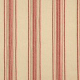 Red Stripe Printed Basketweave - Ribes y Casals