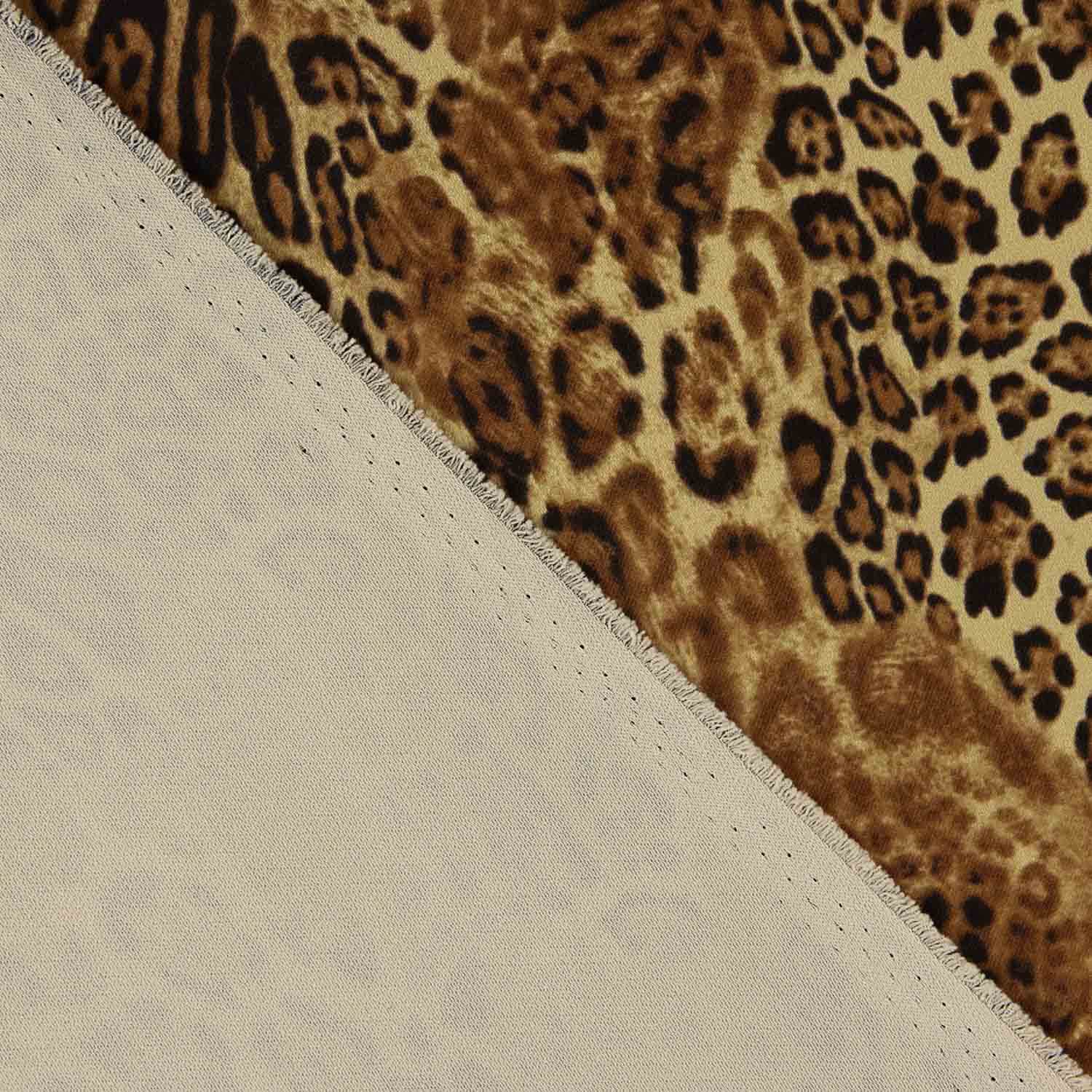 Leopard Print Crepe - Ribes y Casals