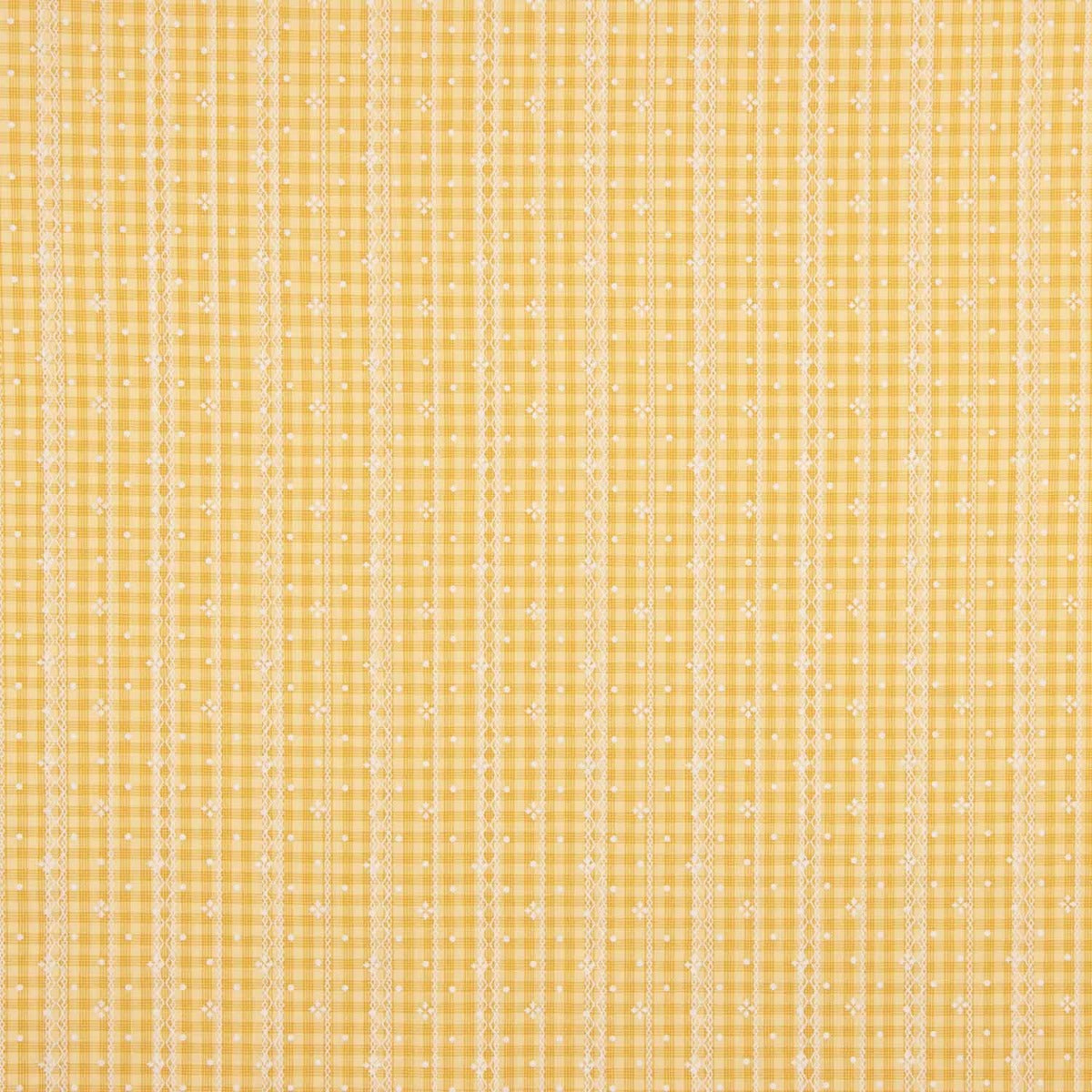 Yellow Vichy Check Print - Ribes y Casals