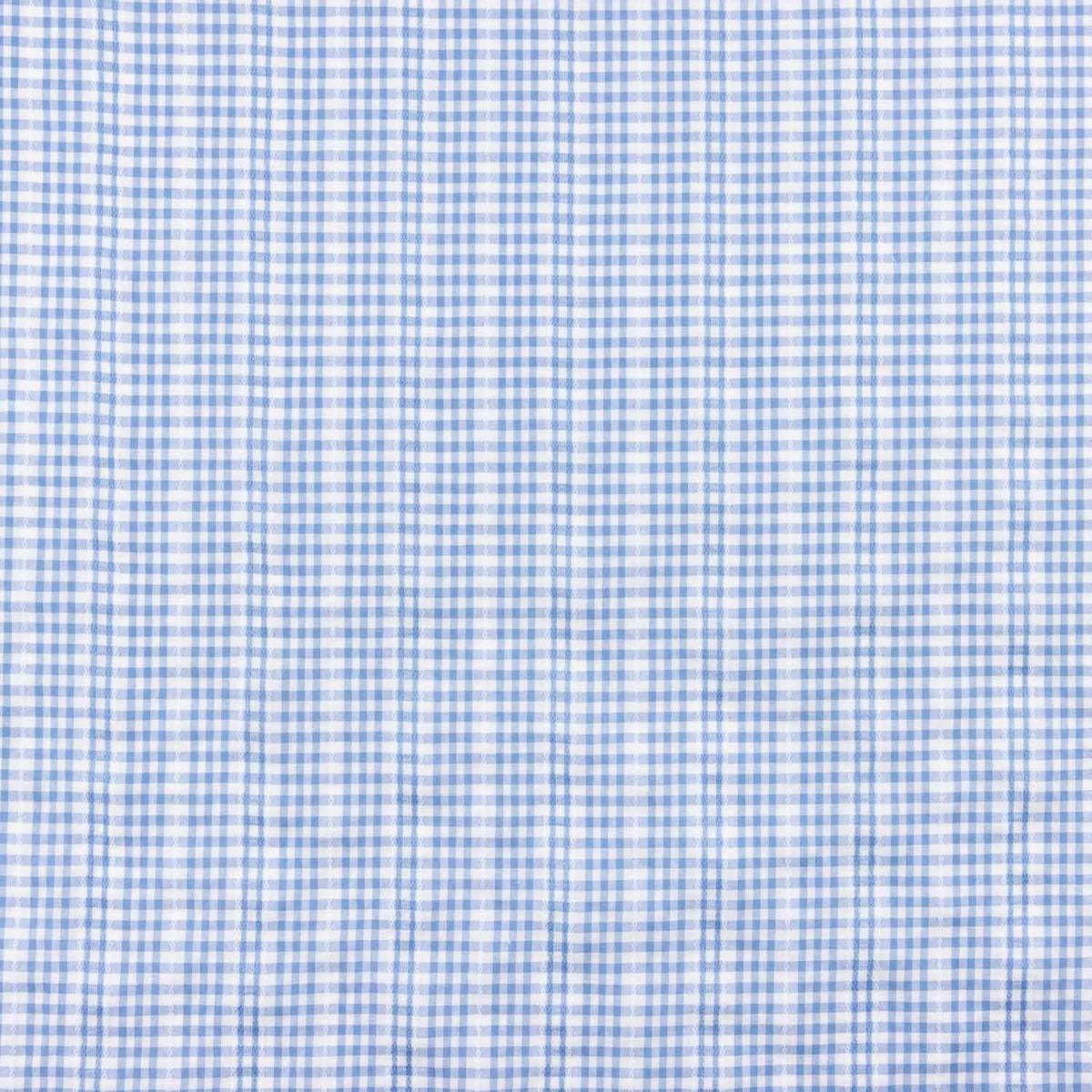 Light Blue Vichy Check with Embroidery - Ribes y Casals
