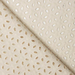 Swiss Embroidery Petals Ecru - Ribes y Casals