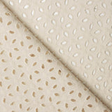 Swiss Embroidery Petals Ecru - Ribes y Casals