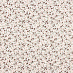 Cotton Muslin Delicate Flowers Light Background - Ribes y Casals