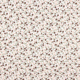 Cotton Muslin Delicate Flowers Light Background - Ribes y Casals