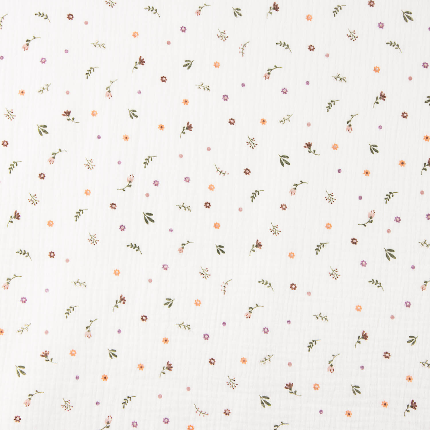 Muslin Cotton Forest Flowers - Ribes y Casals