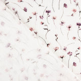 Muslin Cotton Lavender Flowers - Ribes y Casals