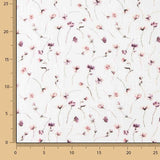 Muslin Cotton Lavender Flowers - Ribes y Casals