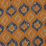 Ikat-printed indigo cotton voile - Ribes y Casals