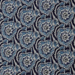 Indigo Night Floral Print Cotton Voile - Ribes y Casals