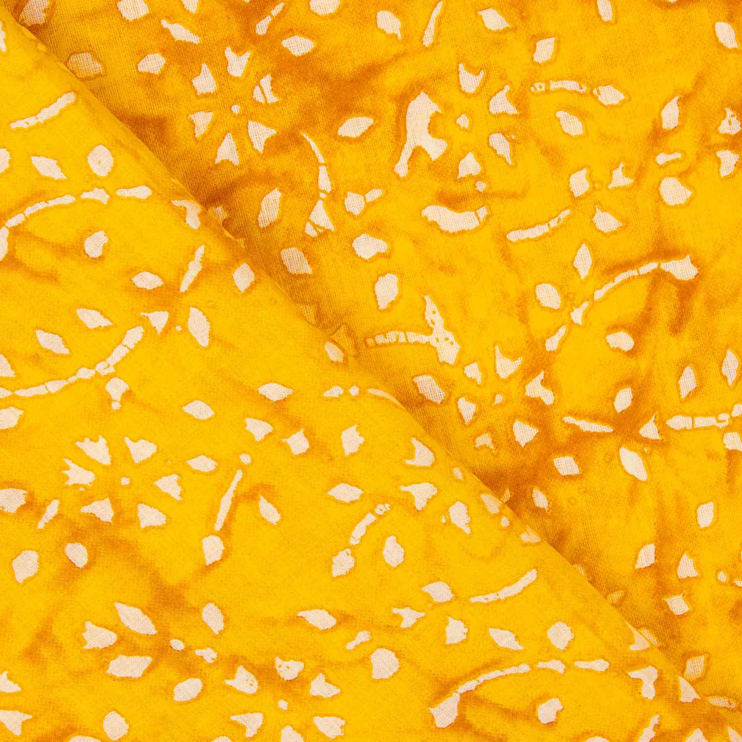 Yellow Sun Printed Cotton Voile - Ribes y Casals