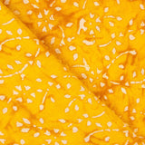 Yellow Sun Printed Cotton Voile - Ribes y Casals