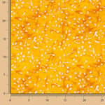 Yellow Sun Printed Cotton Voile - Ribes y Casals