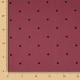 Polytecno Elastic Lunar Black Maroon Background - Ribes y Casals