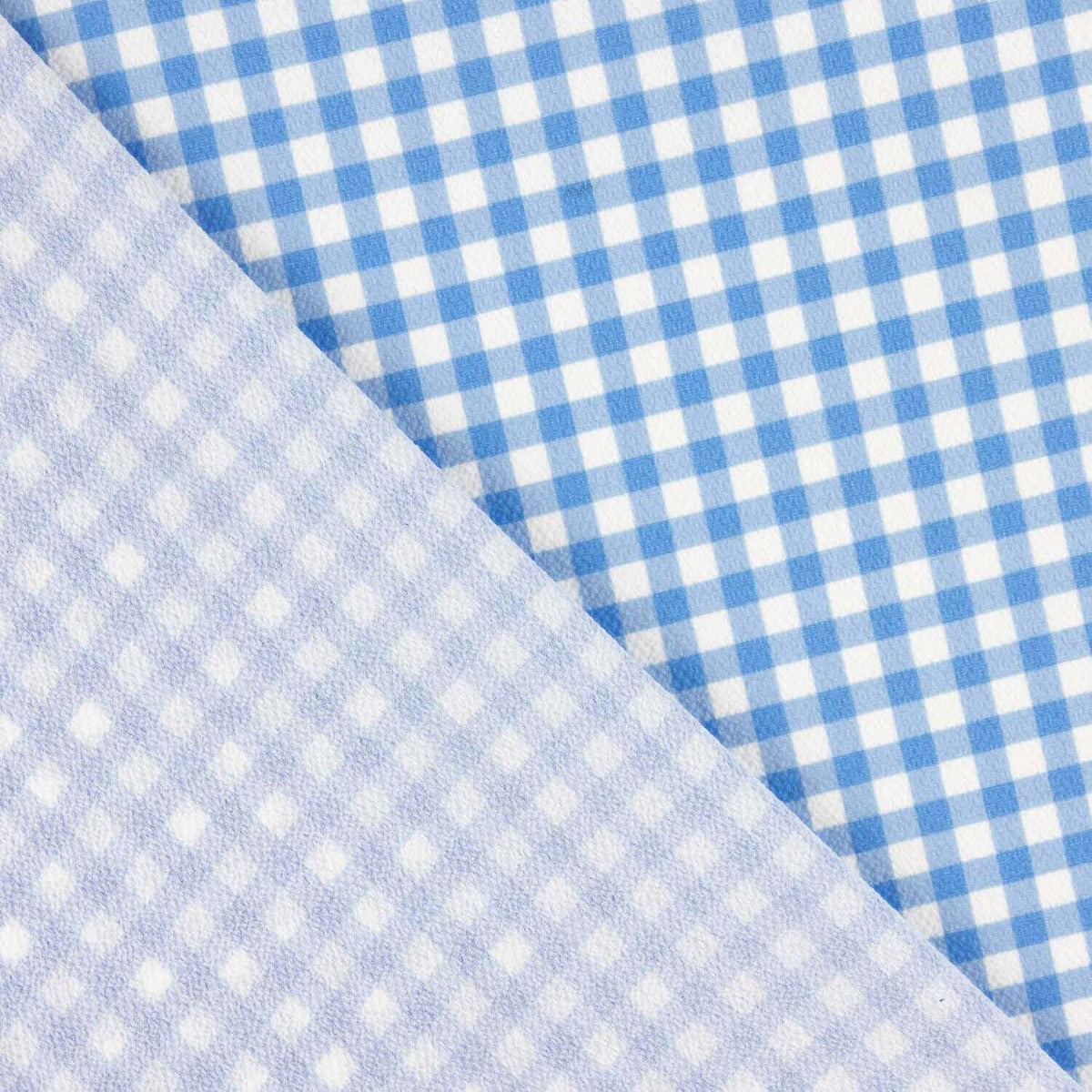 Vichy Crepe Blue and White - Ribes y Casals