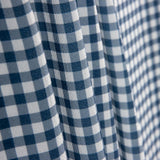 Vichy Crepe Navy and White - Ribes y Casals