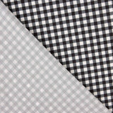 Vichy Crepe Black and White - Ribes y Casals