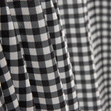 Vichy Crepe Black and White - Ribes y Casals