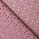 Swiss Embroidery Pale Pink Petals - Ribes y Casals