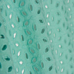 Swiss Embroidery Petals Aqua Green - Ribes y Casals