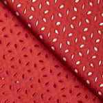 Swiss Embroidery Petals Red - Ribes y Casals