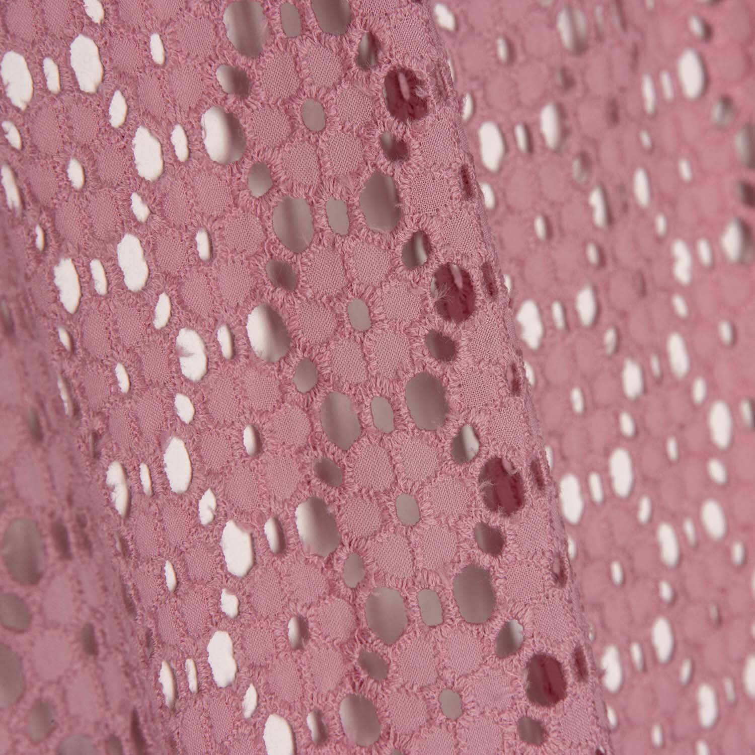 Swiss Embroidery Pink Daisy Stick - Ribes y Casals