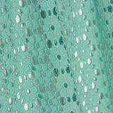 Swiss Embroidery Water Green Daisy - Ribes y Casals