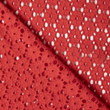 Swiss Embroidery Red Daisy - Ribes y Casals