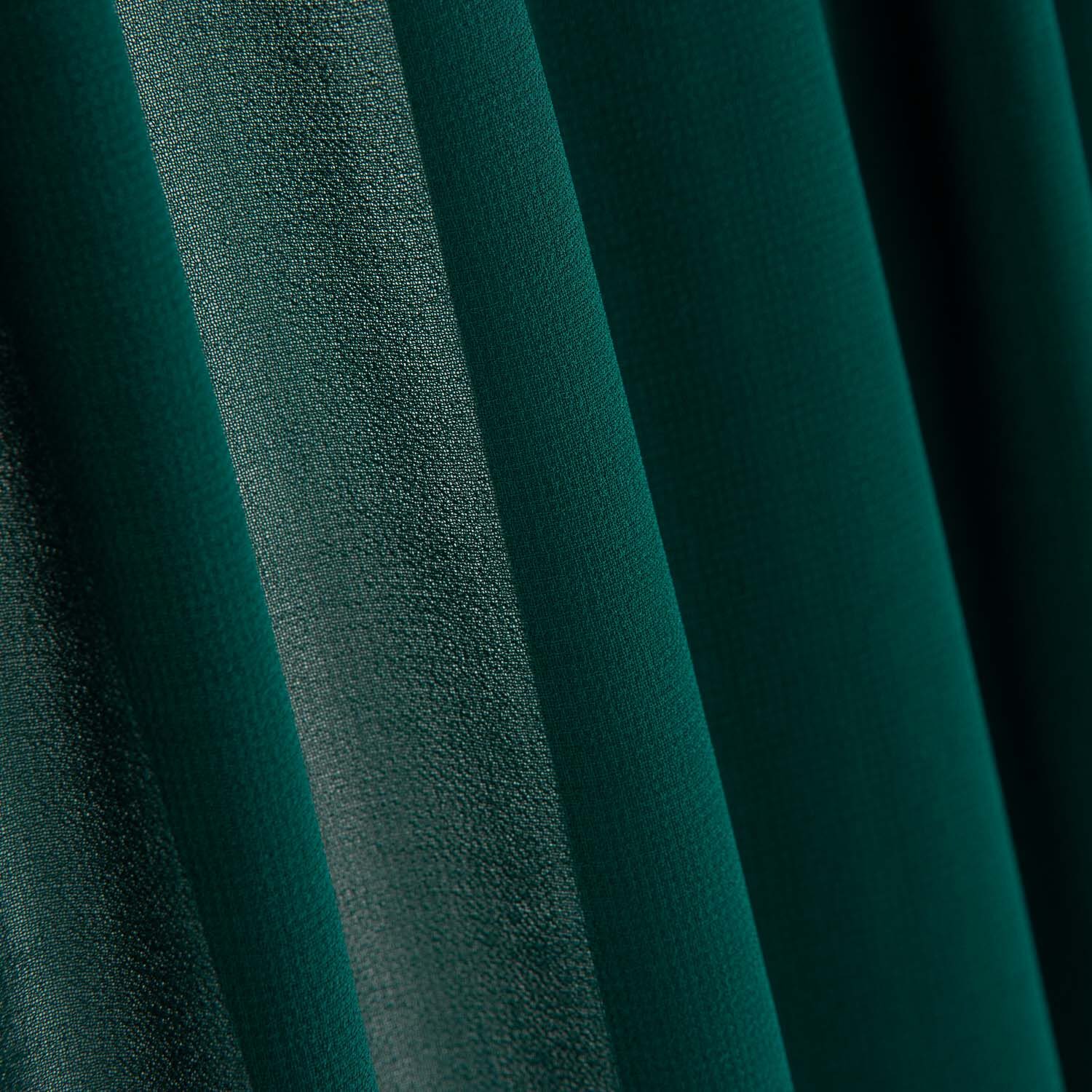 Dark Green Chiffon Gauze - Ribes y Casals