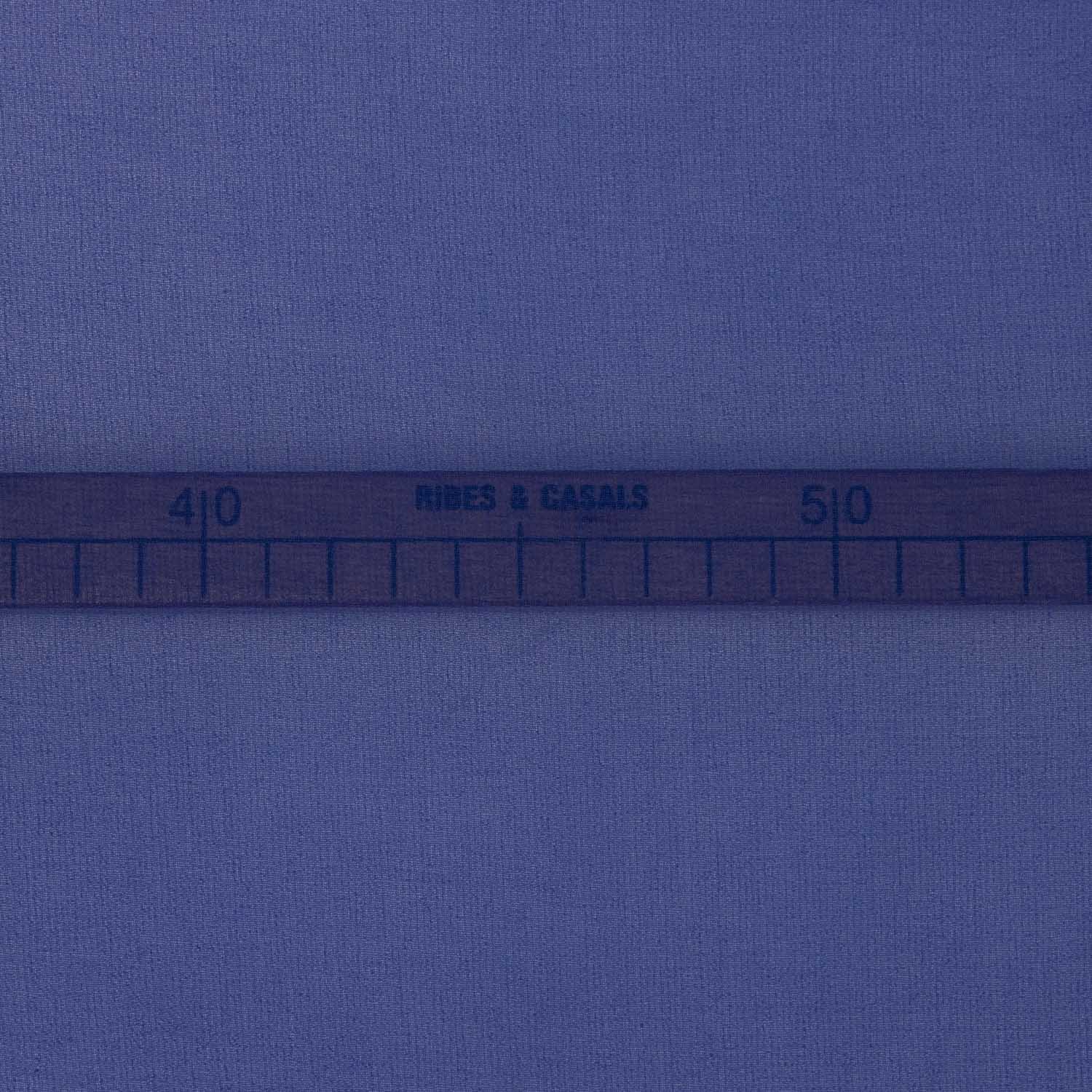 Royal Blue Gauze Chiffon - Ribes y Casals