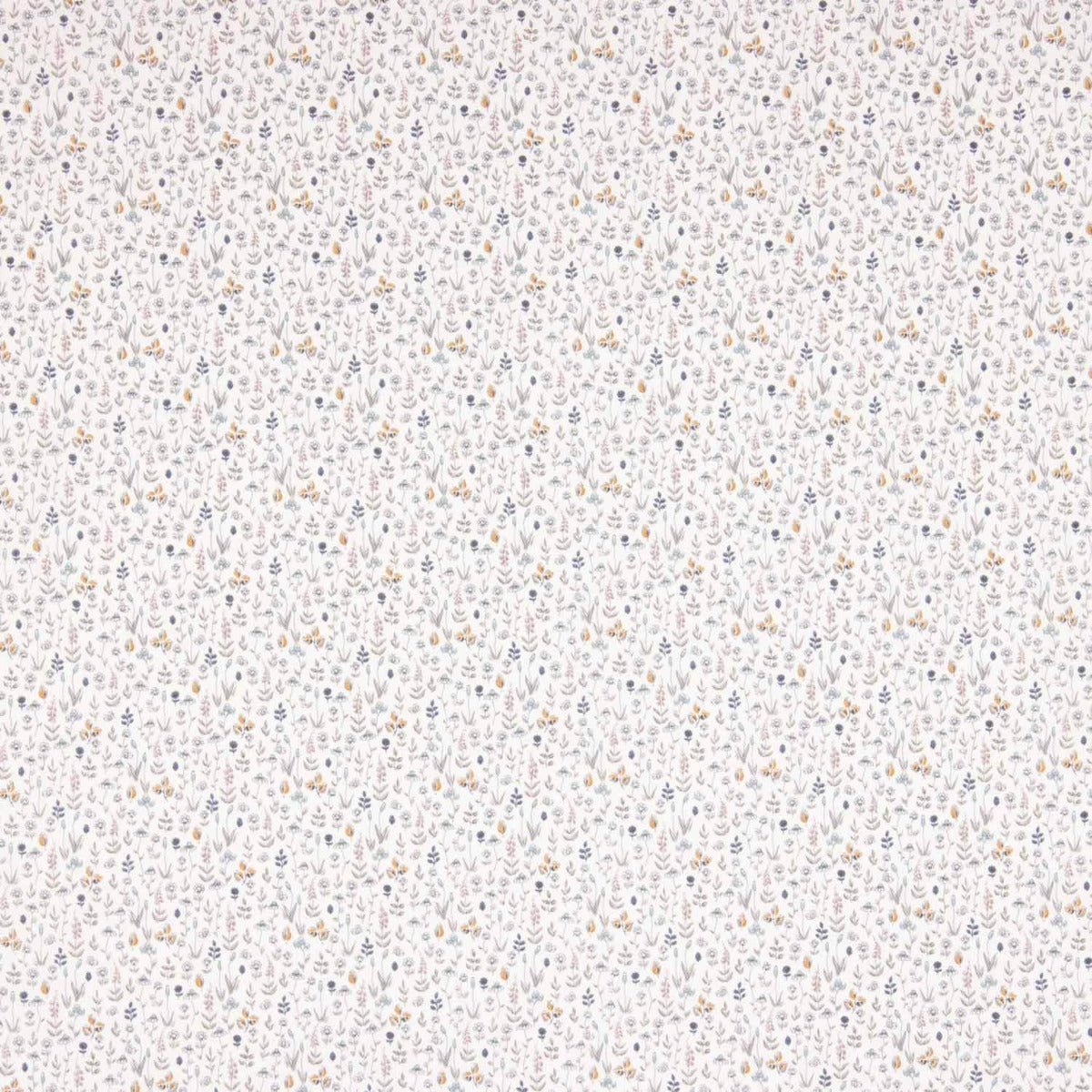 “Minerva Garden” Blue Cotton Poplin - Ribes y Casals