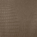 Brown Crocodile Backing Faux Leather - Ribes y Casals
