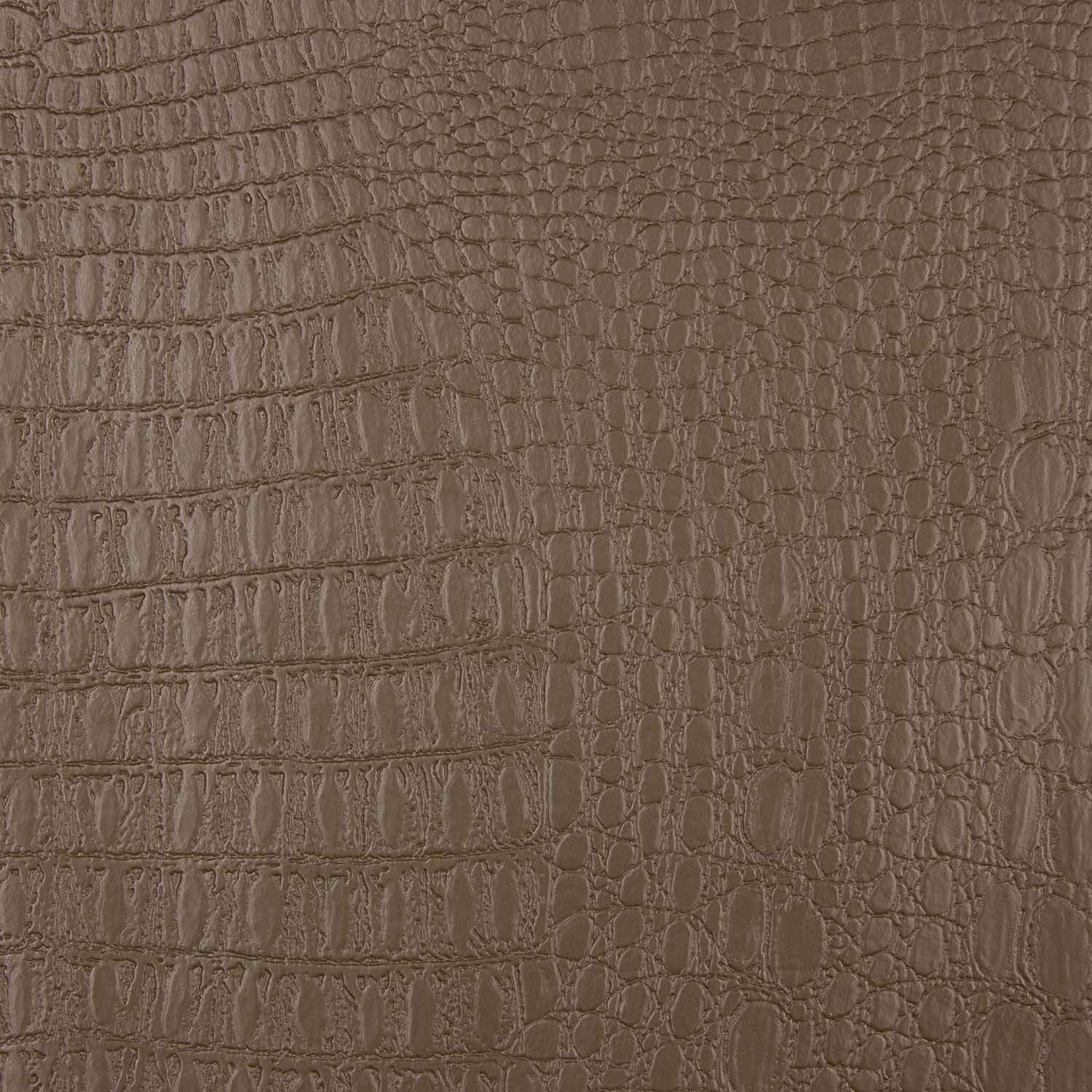 Brown Crocodile Backing Faux Leather - Ribes y Casals