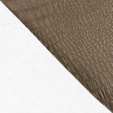 Brown Crocodile Backing Faux Leather - Ribes y Casals