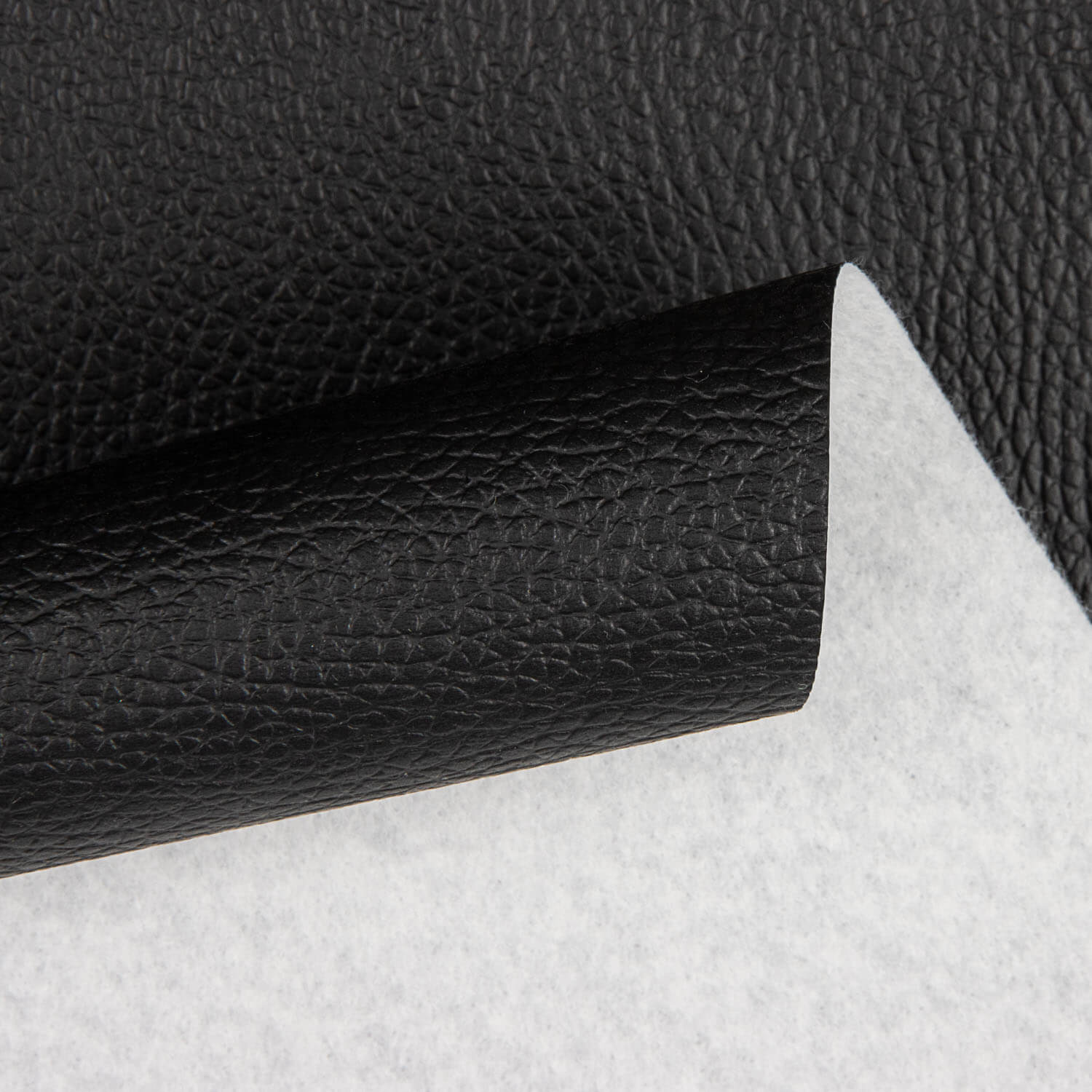 Black Faux Leather Backing - Ribes y Casals