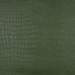 Green Crocodile Backing Faux Leather - Ribes y Casals