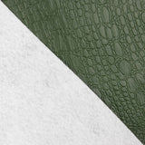 Green Crocodile Backing Faux Leather - Ribes y Casals