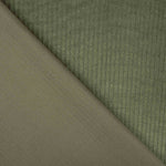 Khaki Green Cotton Corduroy - Ribes y Casals