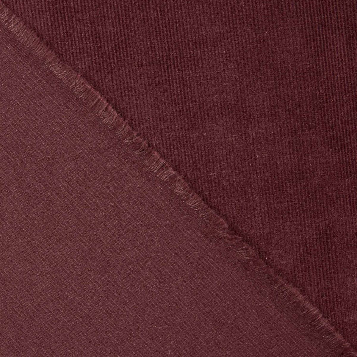 Burgundy Stretch Micro-Corduroy - Ribes y Casals